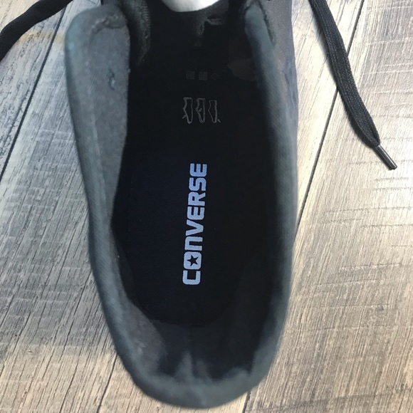 NWT Converse Ctas HI Black Black J/W AUTHENTIC - Picture 7 of 8